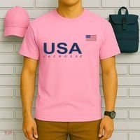 Usa Lacrosse Flag Gift T-Shirt thumb 6