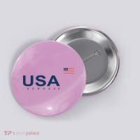 Usa Lacrosse Flag Gift Button thumb 0