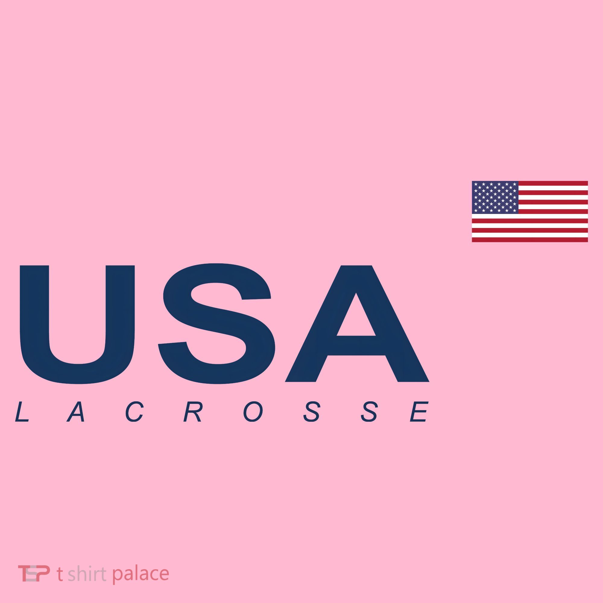 Usa Lacrosse Flag Gift Mousepad