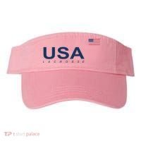 Usa Lacrosse Flag Gift Visor thumb 0