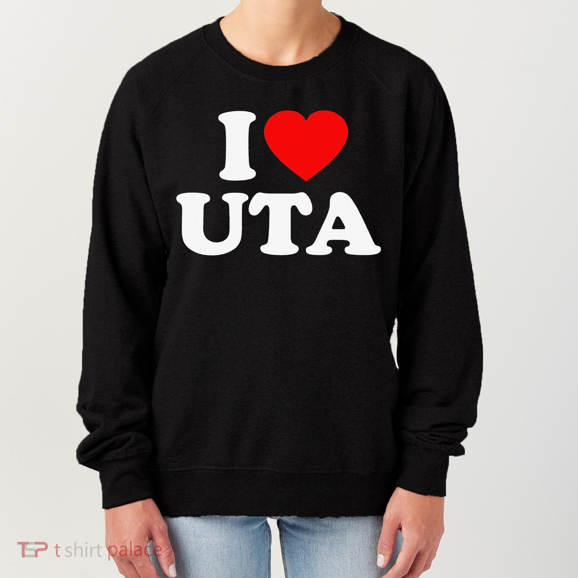 UTA Love Heart College University Alumni Women's Sweatshirt