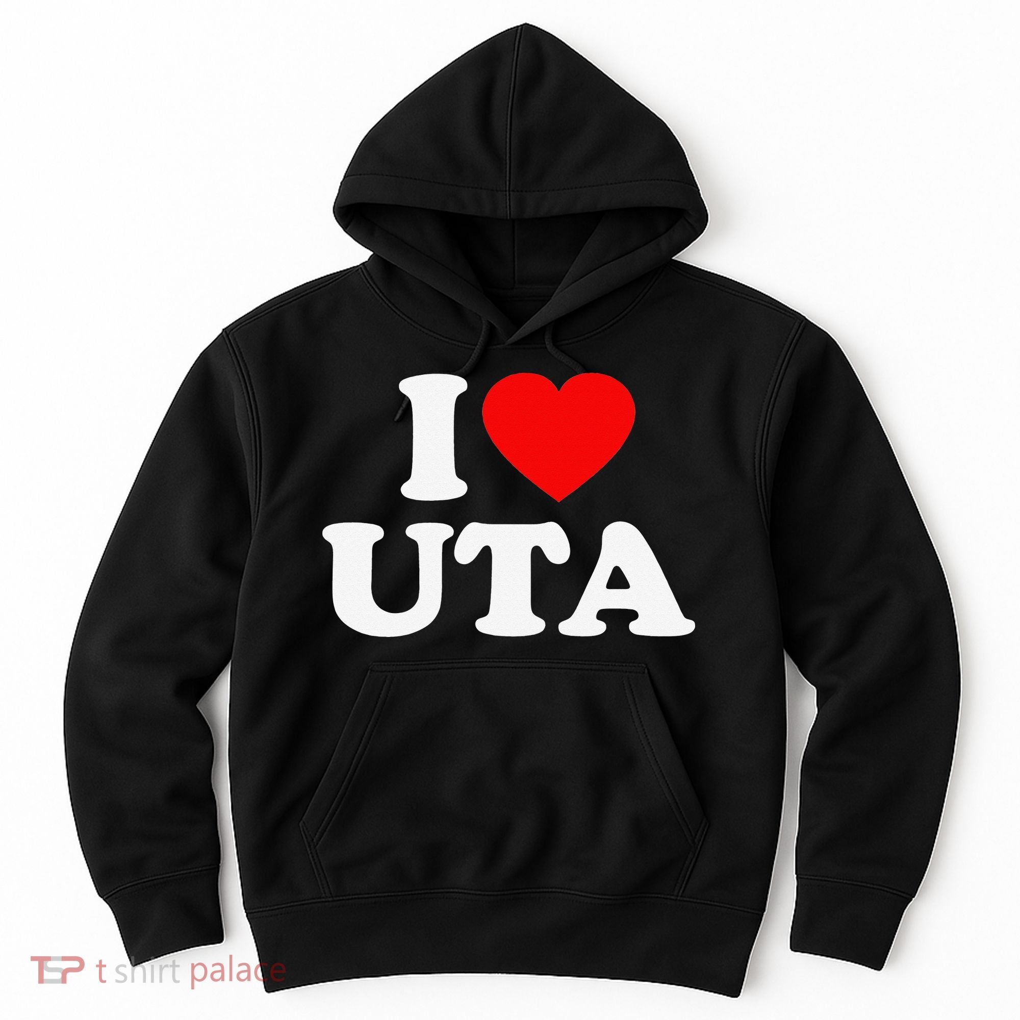 UTA Love Heart College University Alumni Hoodie