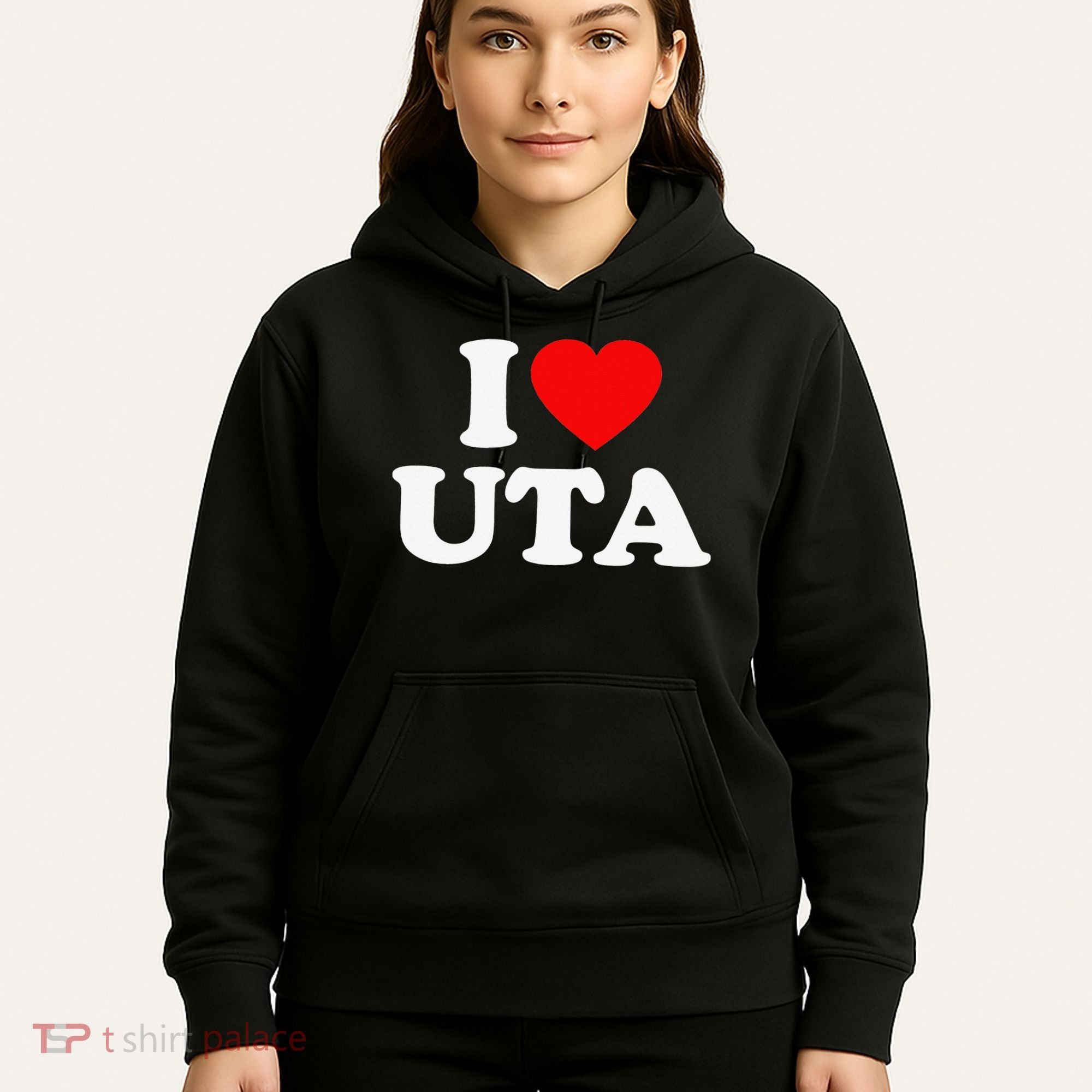 UTA Love Heart College University Alumni Hoodie