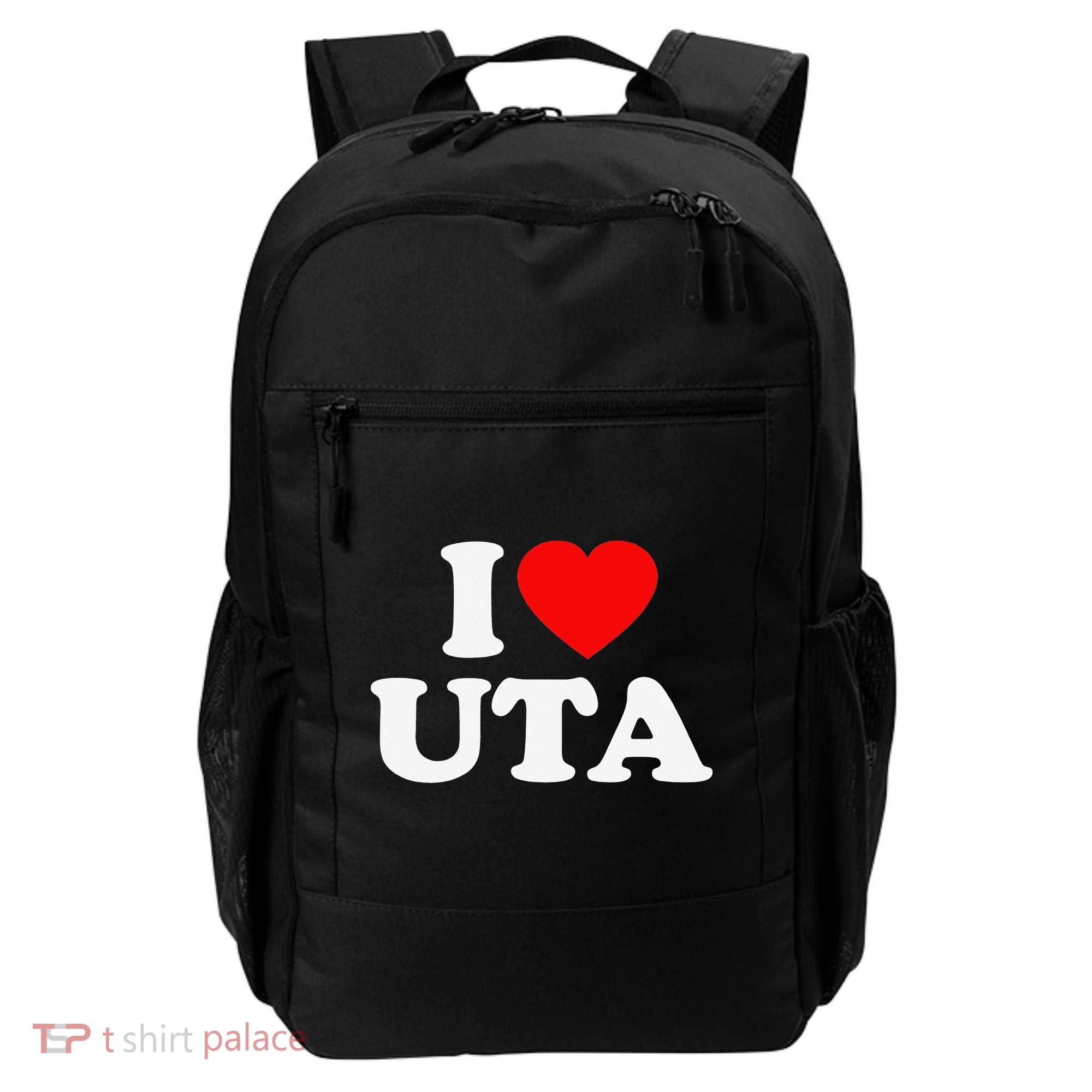 UTA Love Heart College University Alumni Backpack