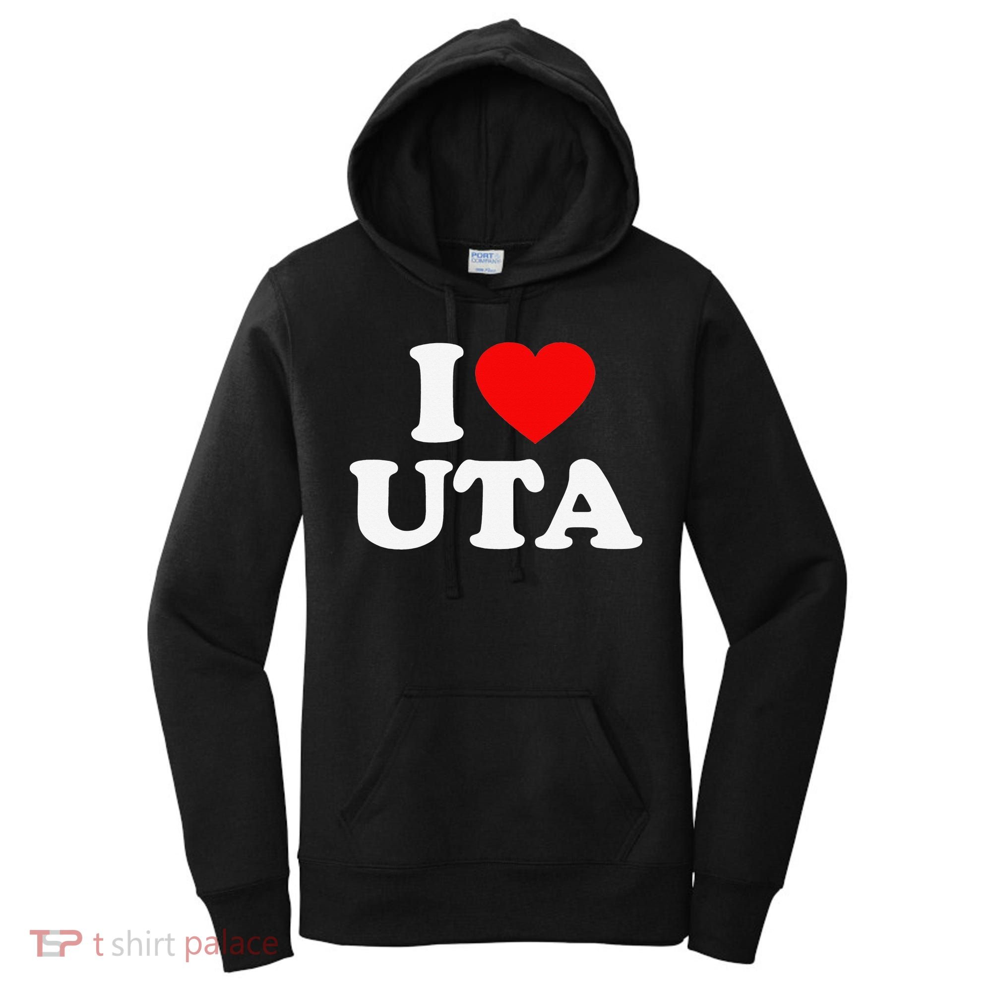 UTA Love Heart College University Alumni Women's Hoodie