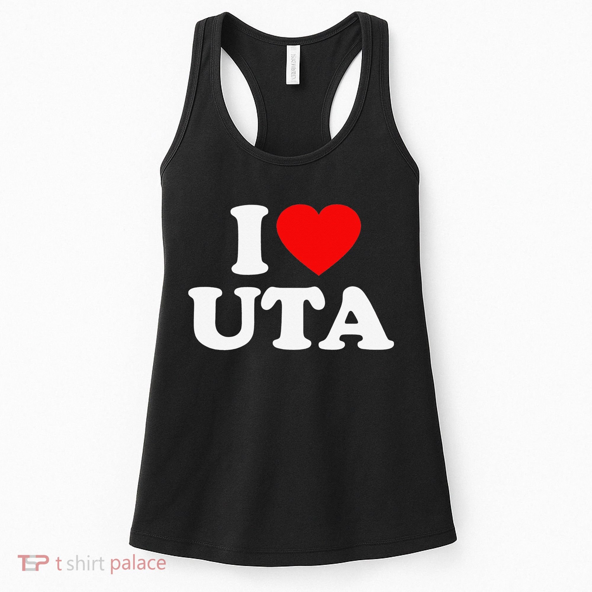 UTA Love Heart College University Alumni Women's Tank Top