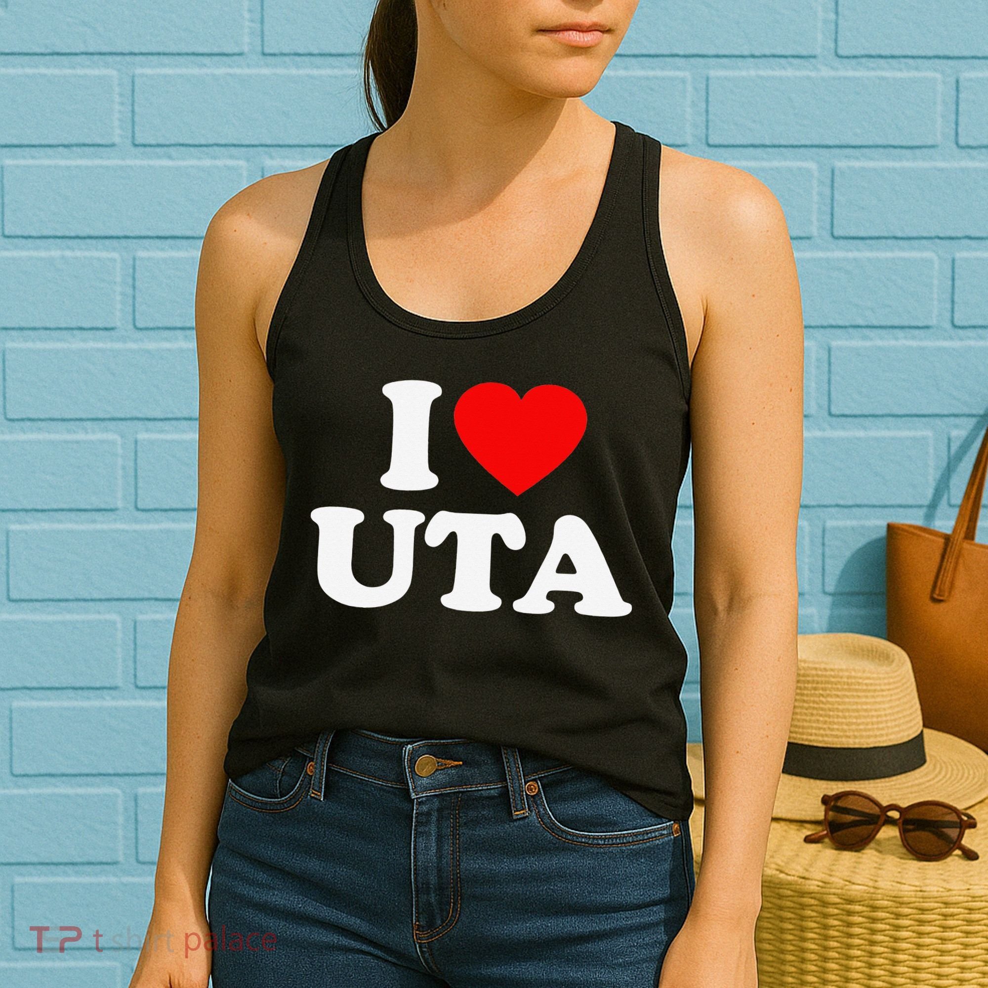 UTA Love Heart College University Alumni Women's Tank Top