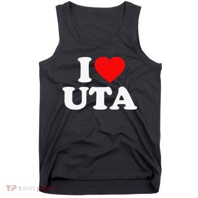 UTA Love Heart College University Alumni Tank Top