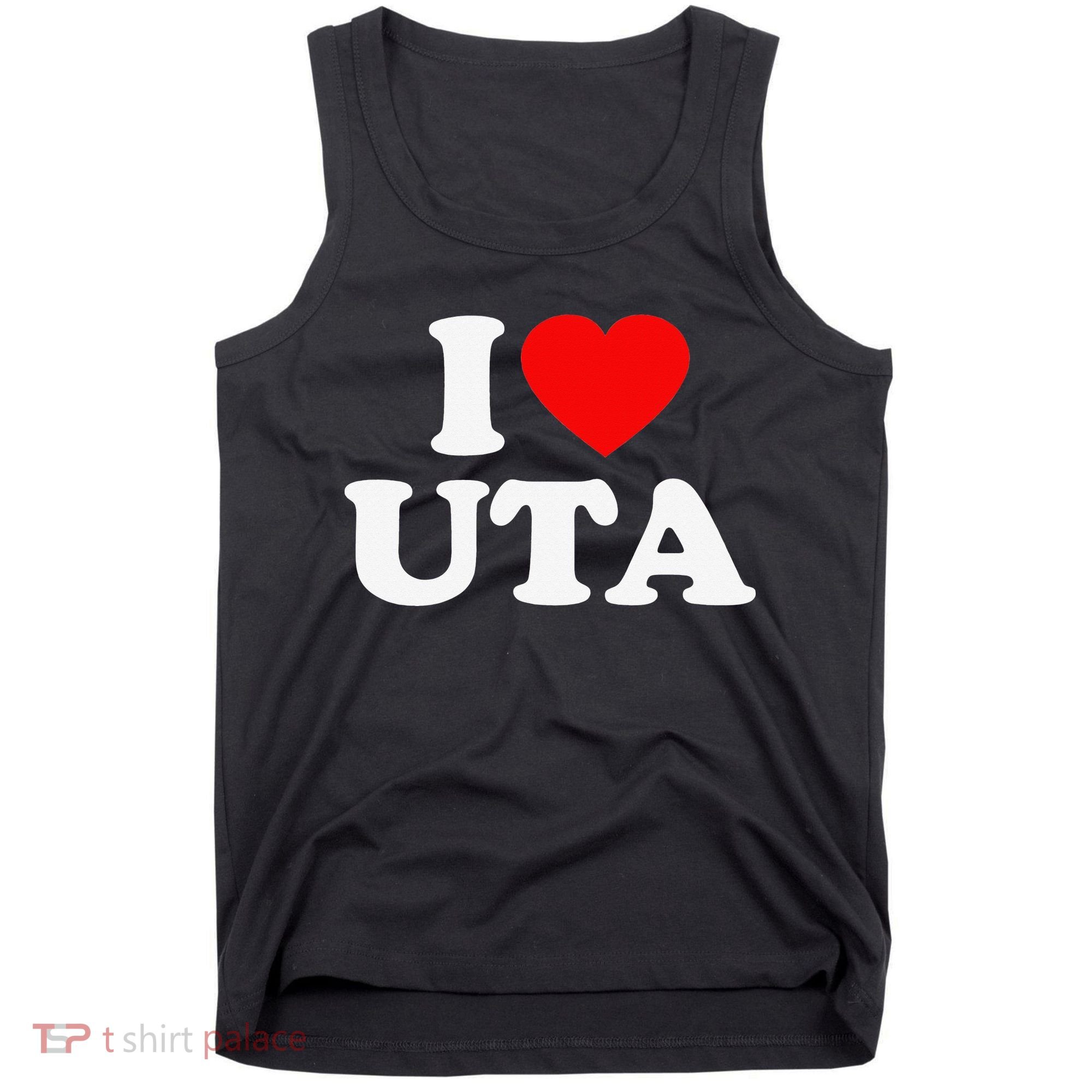 UTA Love Heart College University Alumni Tank Top