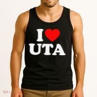 UTA Love Heart College University Alumni Tank Top thumb 3