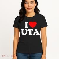 UTA Love Heart College University Alumni Women's T-Shirt thumb 4