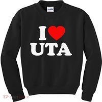 UTA Love Heart College University Alumni Kids Sweatshirt thumb 0