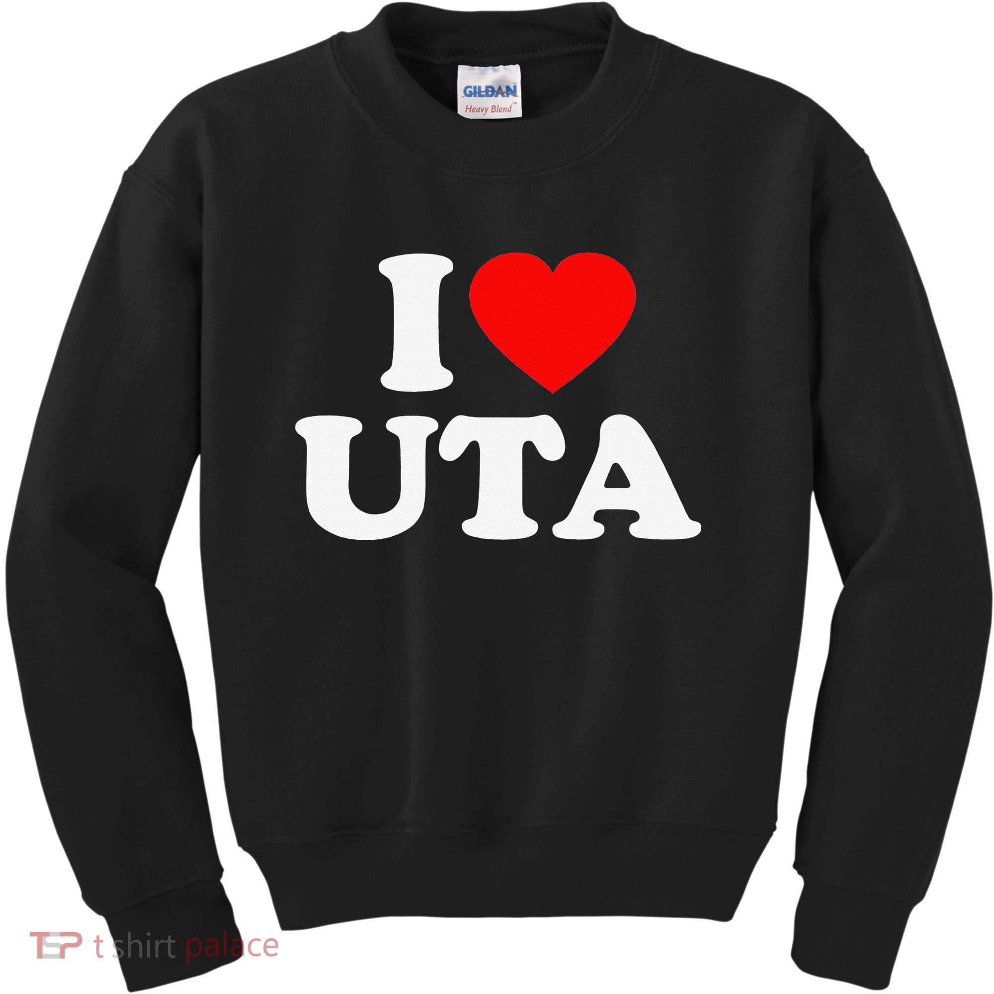 UTA Love Heart College University Alumni Kids Sweatshirt
