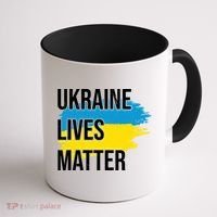 Ukraine Lives Matter Coffee Mug thumb 1