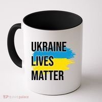 Ukraine Lives Matter Coffee Mug thumb 0