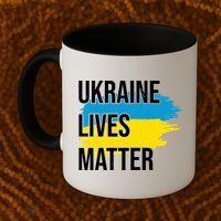 Ukraine Lives Matter Coffee Mug thumb 2