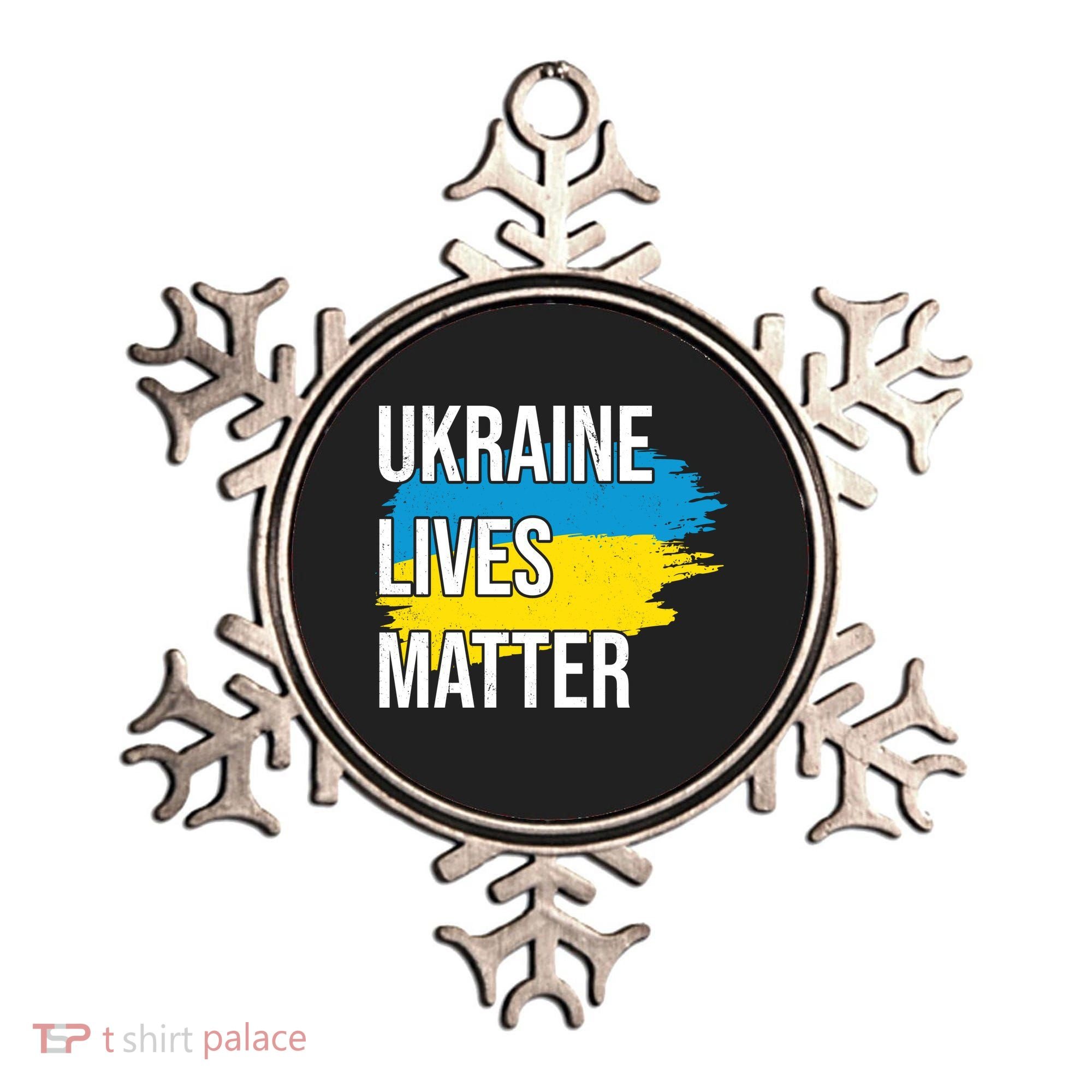 Ukraine Lives Matter Ornament