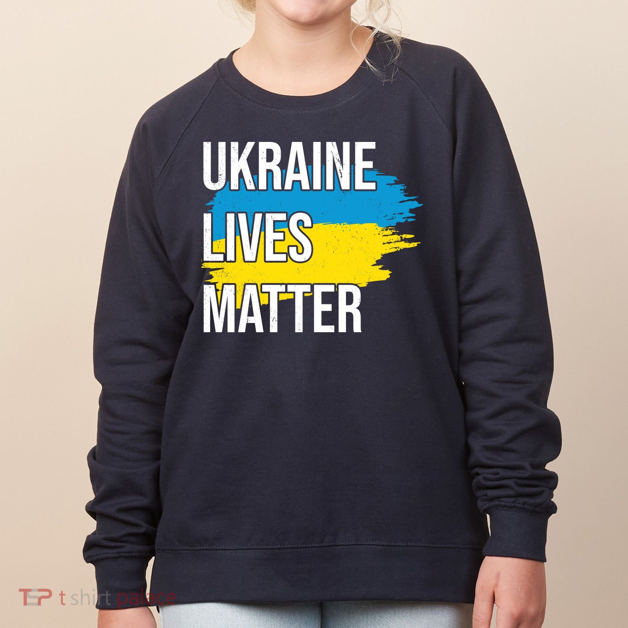 Ukraine Lives Matter Women's Sweatshirt