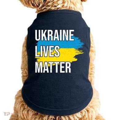 Ukraine Lives Matter Doggie Tank