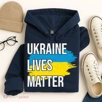 Ukraine Lives Matter Hoodie thumb 4