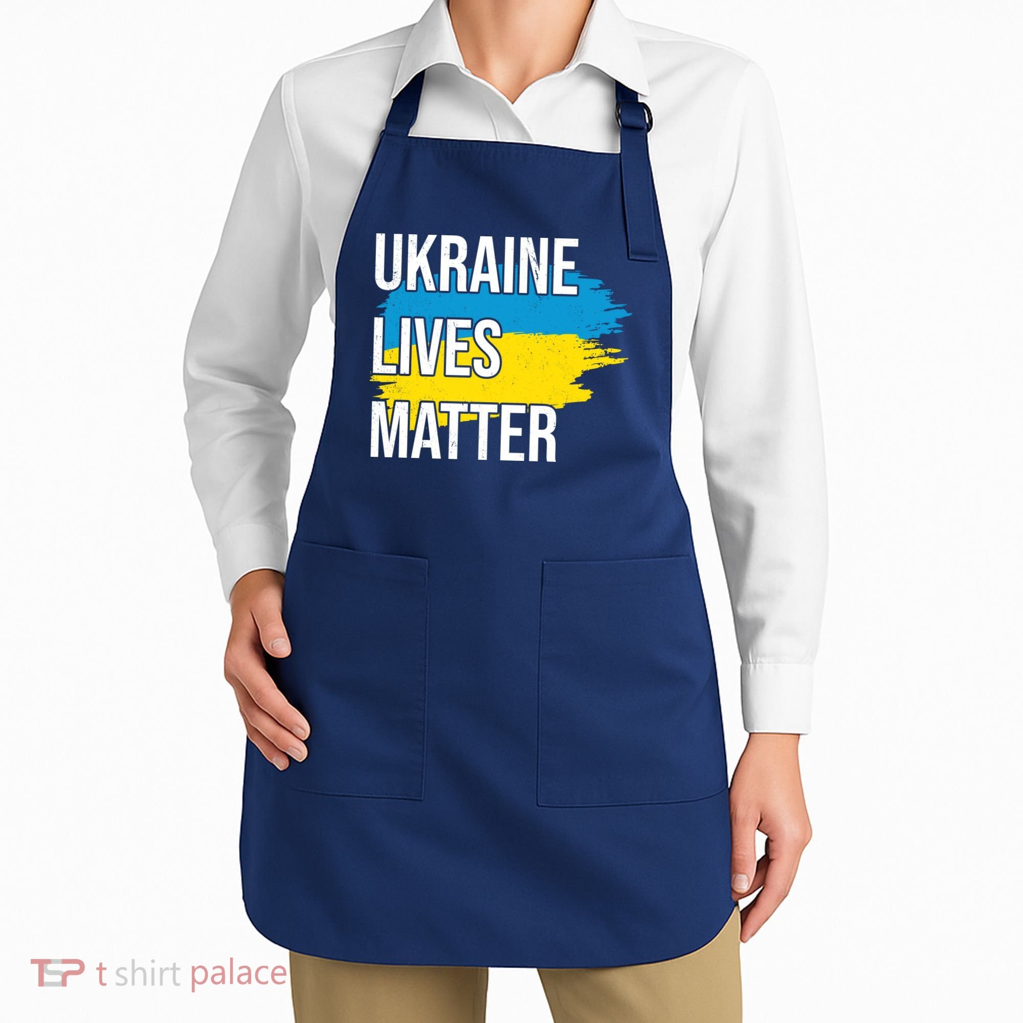Ukraine Lives Matter Apron