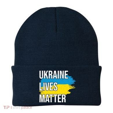 Ukraine Lives Matter Beanie