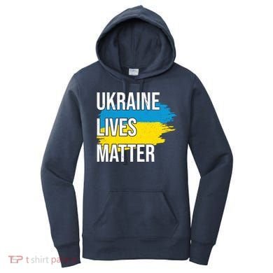 Ukraine Lives Matter Women's Hoodie