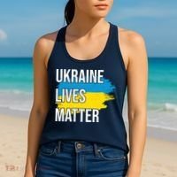 Ukraine Lives Matter Women's Tank Top thumb 2