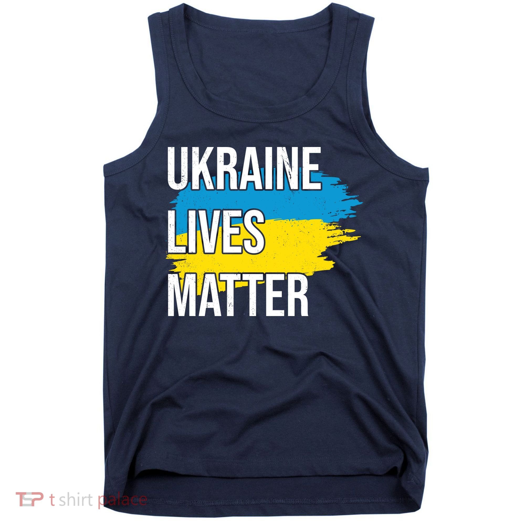 Ukraine Lives Matter Tank Top