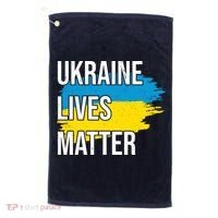 Ukraine Lives Matter Golf Towel thumb 0
