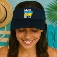 Ukraine Lives Matter Visor thumb 2