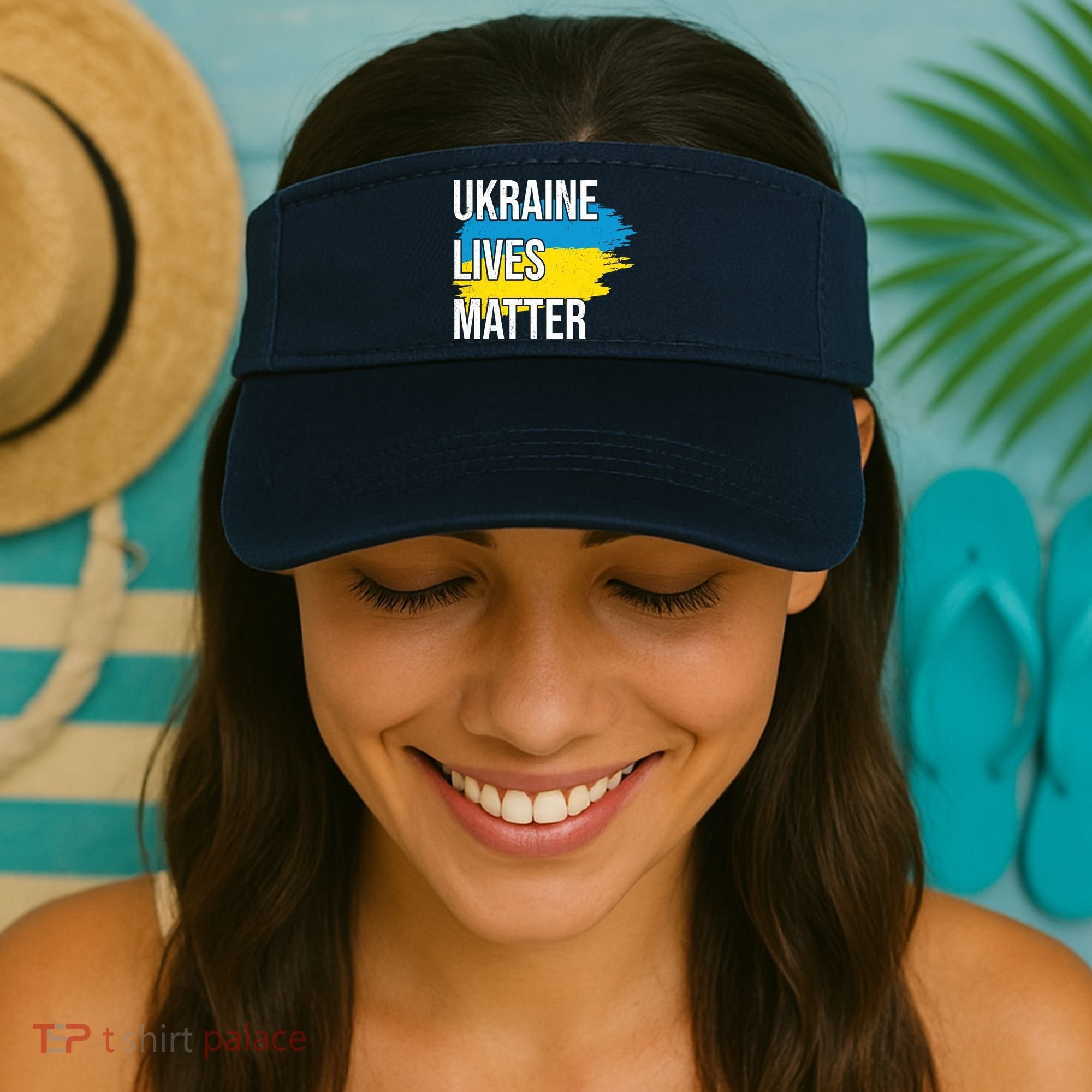 Ukraine Lives Matter Visor