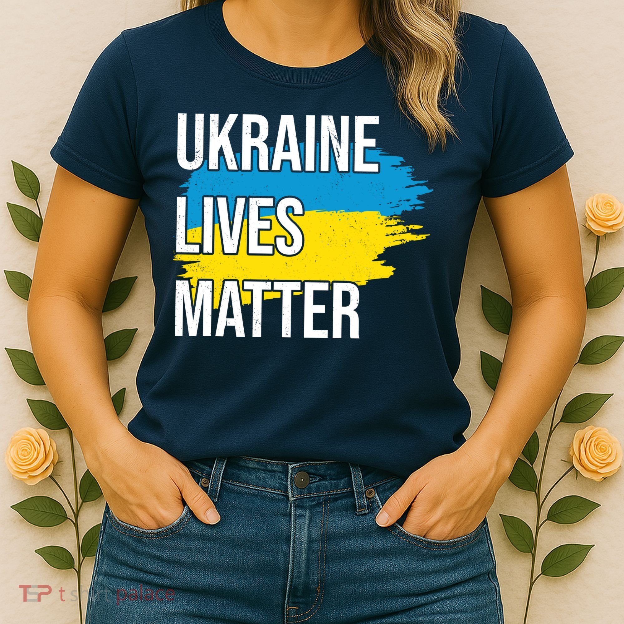 Ukraine Lives Matter Women's T-Shirt