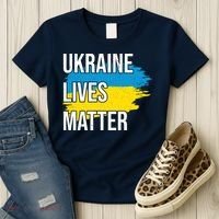 Ukraine Lives Matter Women's T-Shirt thumb 3
