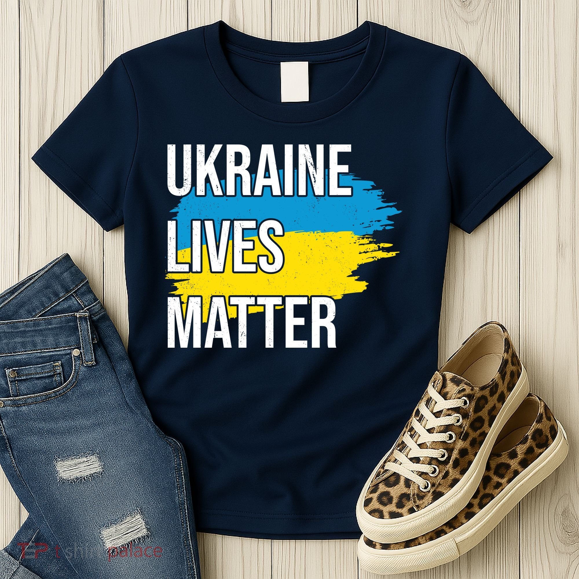 Ukraine Lives Matter Women's T-Shirt