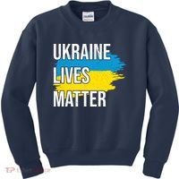 Ukraine Lives Matter Kids Sweatshirt thumb 0