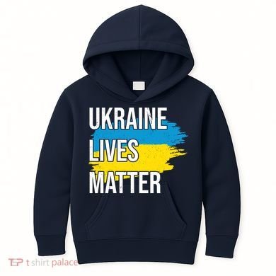 Ukraine Lives Matter Kids Hoodie