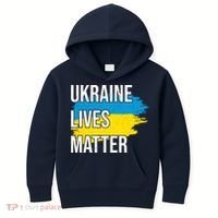 Ukraine Lives Matter Kids Hoodie thumb 0