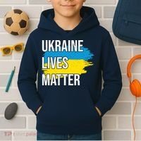 Ukraine Lives Matter Kids Hoodie thumb 2