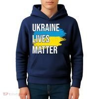 Ukraine Lives Matter Kids Hoodie thumb 4