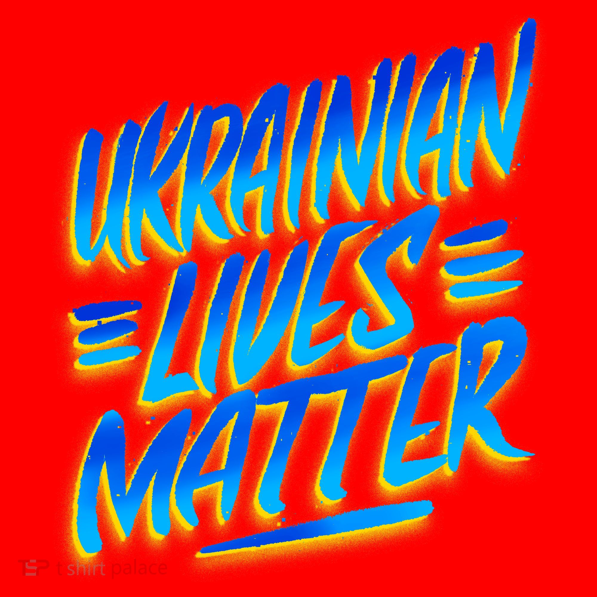 Ukrainian Lives Matter Santa Hat