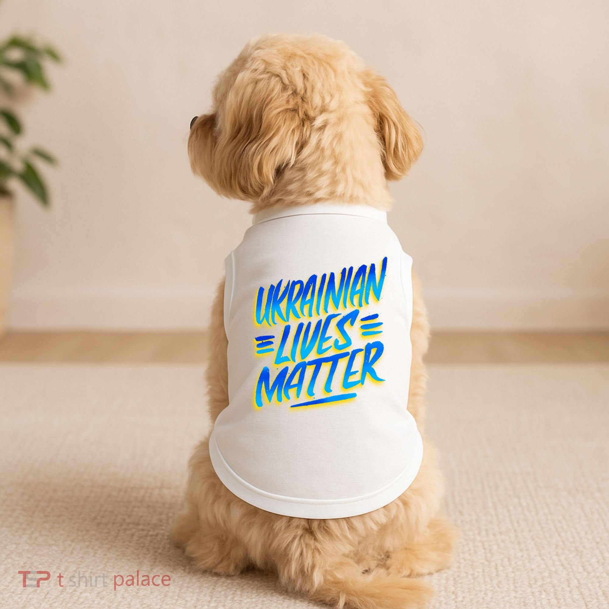 Ukrainian Lives Matter Doggie Tank