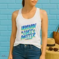 Ukrainian Lives Matter Women's Tank Top thumb 2