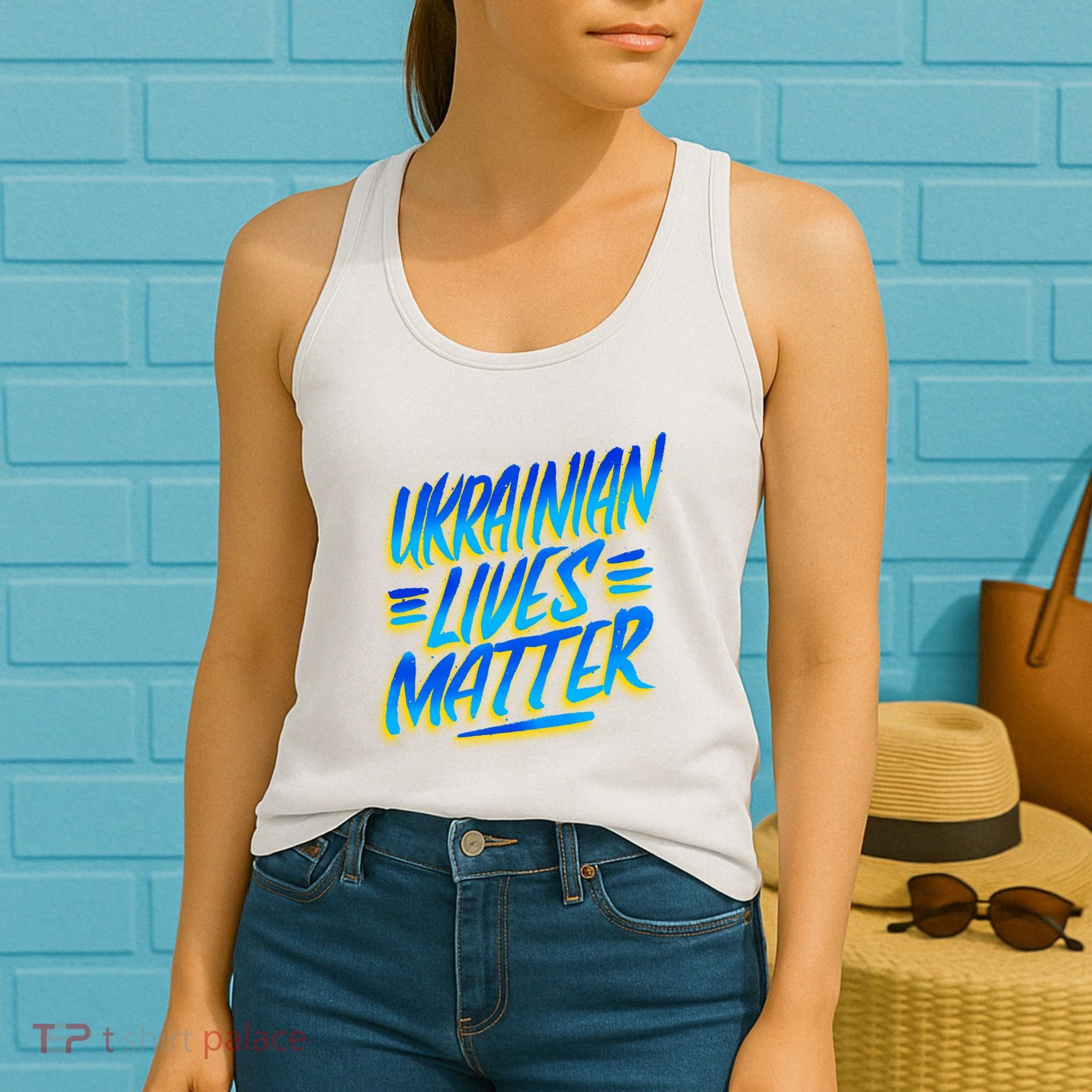 Ukrainian Lives Matter Women's Tank Top