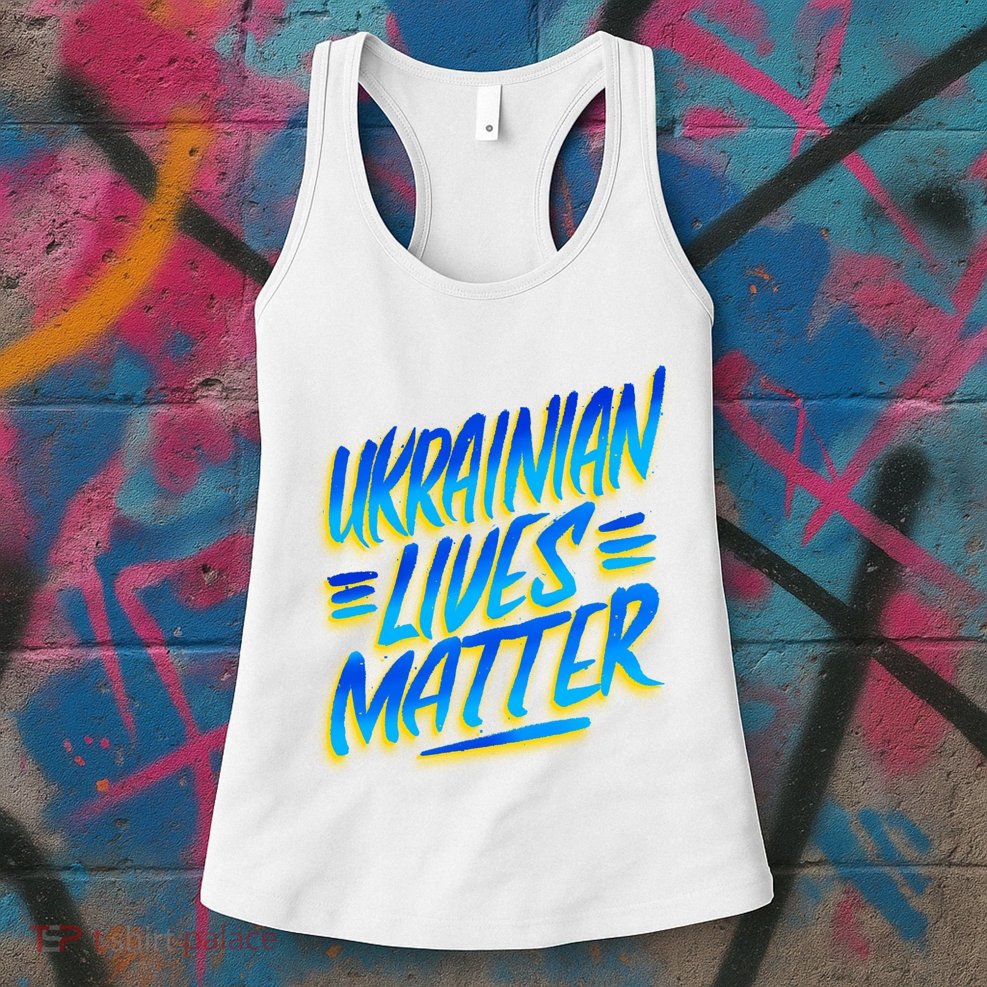 Ukrainian Lives Matter Women's Tank Top