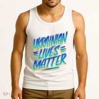 Ukrainian Lives Matter Tank Top thumb 3