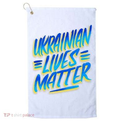 Ukrainian Lives Matter Golf Towel