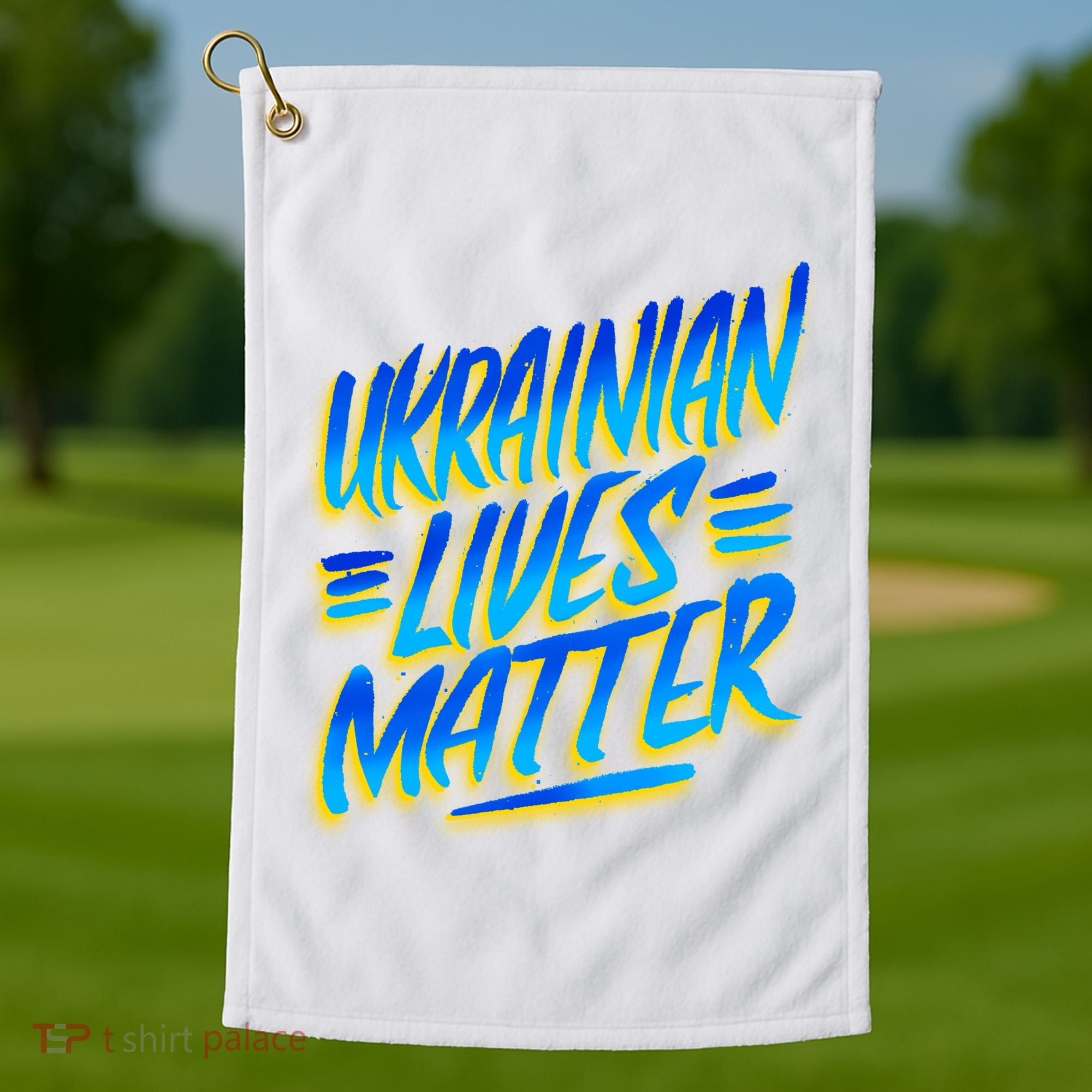 Ukrainian Lives Matter Golf Towel