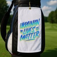 Ukrainian Lives Matter Golf Towel thumb 2