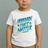 Ukrainian Lives Matter Toddler T-Shirt thumb 2